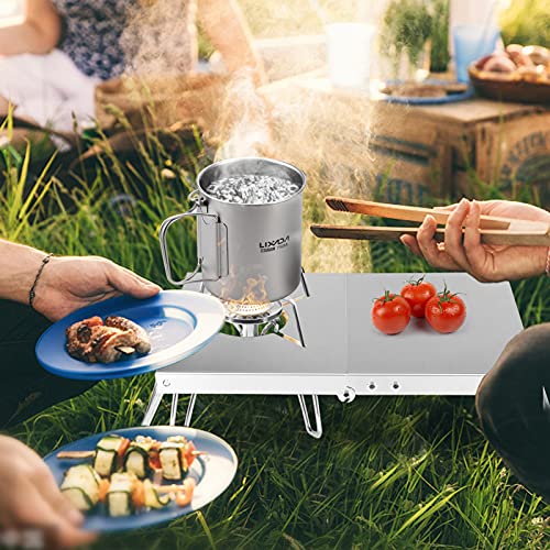 Support de réchaud de camping LIXADA pliable contre le sol instable - 6