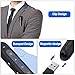 Presentation Clicker Compatible with Bluetooth and RF 2.4GHz Dual Modes Red Light, Wireless Presenter Remote Control for Powerpoint Presentations Pointer Slide Clicker for Mac Computer Powered by AAA