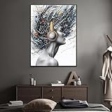 Zoom IMG-2 jacbon universo musicale ragazza tela Zoom IMG-2 jacbon universo musicale ragazza tela