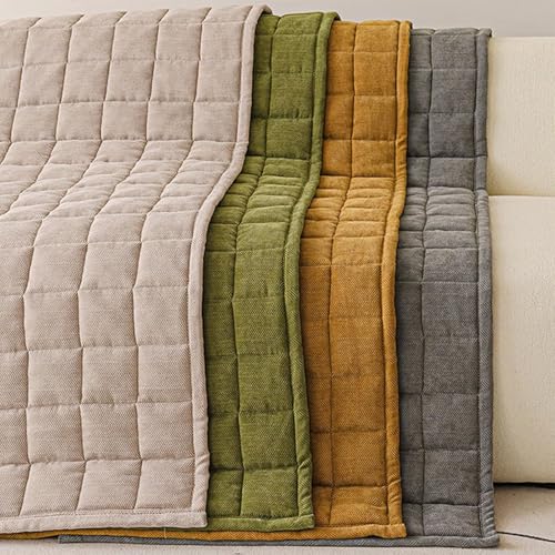 Coussin de canapé lavable housse de siège monobloc chenille - 7