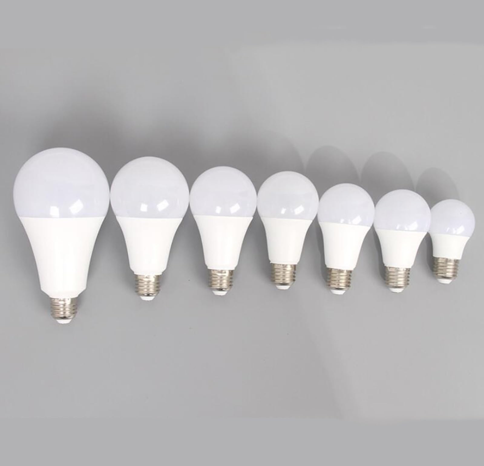 20pz Bombilla Led 21w 6500k E27 Base Ahorro De Energía Blanco Frío