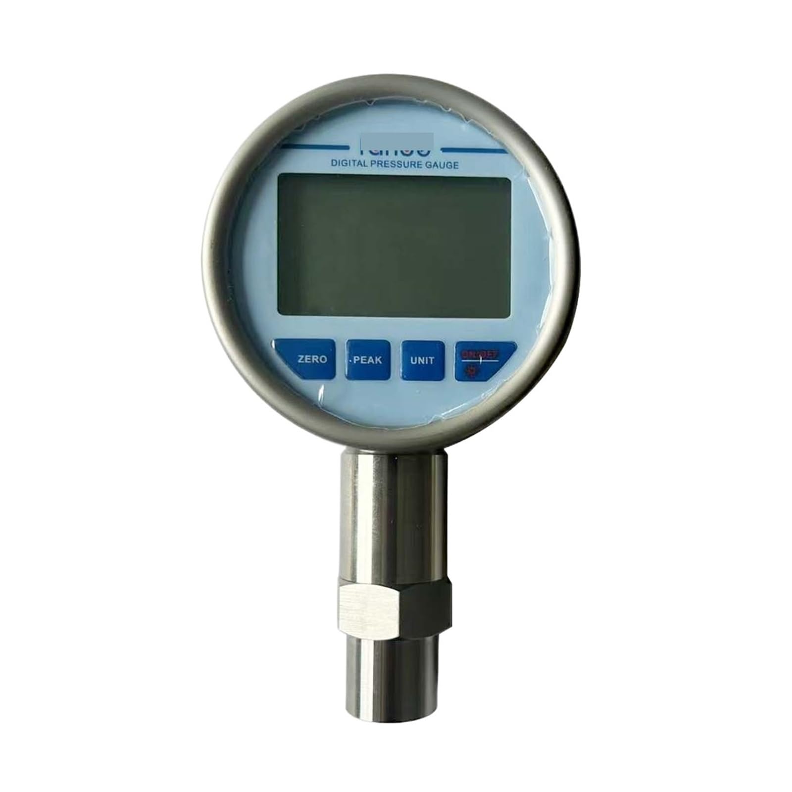 Digitales Manometer, 9/16 Zoll 2500 bar Edelstahl-Manometer for Rohrleitungsmessungen