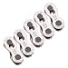 Produktbild FahrradkettengliederBike Chain Links 5 Pcs Hochleistungsfahrrad Schnellverschlussketten Hauptverbindungsstück Magie Verbindungsstück für 8/9/10 Geschwindigkeit Fahrradkette Buckle Kettenverbinder(l)