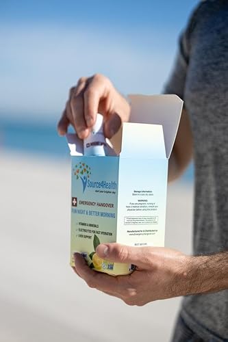 Miniatura 4 de Resaca de emergencia Multiplicador de hidratación  Limón  Paquetes de polvo de hidratación  Mezcla de bebida con electrolitos  Barra de una sola