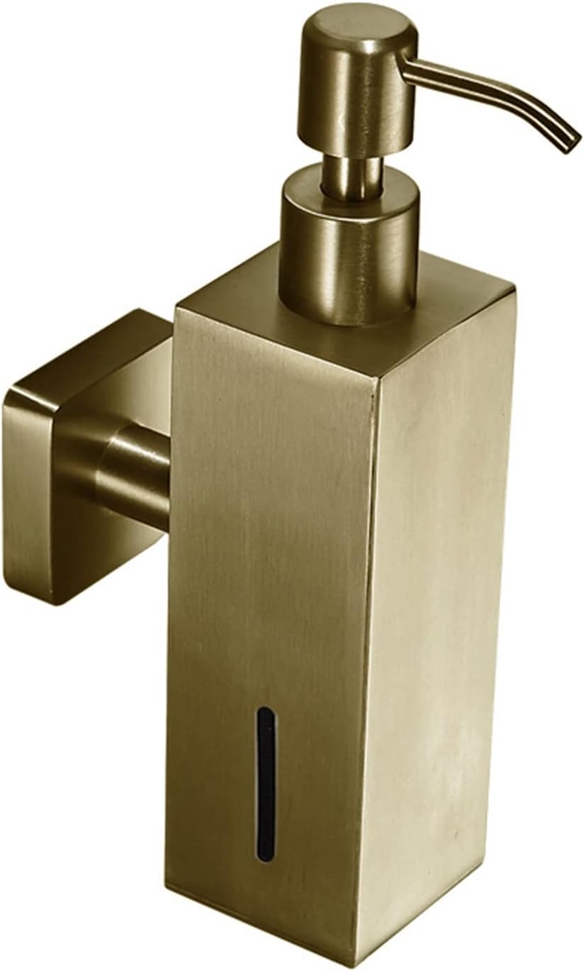 Soap Dispenser for Bathroom Soap Dispenser Wall Mounted Antique Bronze Square Liquid Dispenser Kitchen Dispenser Liquid Soap Dispenser Liquid Hand Soap Dispenser