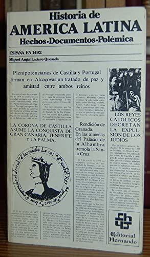 Historia de América latina. tomo 1: España en 1492