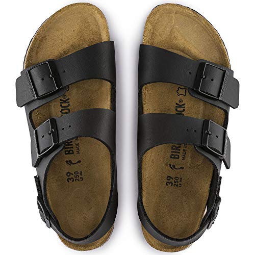 Birkenstock Unisex Milano Birko-Flor Nubuck Sandals4