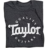 Taylor Distressed Logo T-Shirt - Black, Large