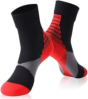100% Waterproof Boys Socks, RANDY SUN Crew Outdoor Sports Hiking Wader Socks 1