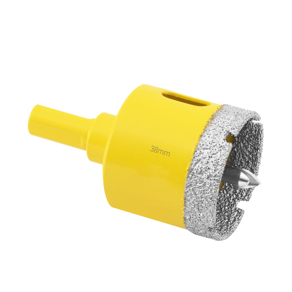 Aohhy 38mm Diamond Hole Saw with Pilot Bit, Professional Vacuum Brazed Diamond Drill Bit for Tile Porcelain, Glass, Marble, Ceramic
