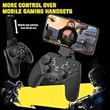 Joso Wireless Mobile Gaming Controller for iPhone, Android, iPad, Tablet, PC, Phone Controller with Phone Clip Supports Cloud Game, COD Mobile, Genshin Immpact, Remote Player Gamepad - Image 4