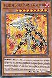 Seltenheitsstufe: Ultra Rare TOCH-DE012 - Unsterblicher Phönix-Gerfried - Ultra Rare - Yugioh - Deutsch - 1. Auflage im Set mit Ultra Pro Toploader und Ultra Pro Schutzhülle (Klarsicht)