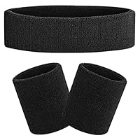 Lufdegim Zweetband en sokken, set van 80 en 90, zweetband, gestreepte hoofdband, armband, gestreepte hoge sokken voor dames en heren, sport, hardlopen, fietsen, carnaval, kostuumfeestjes, groen