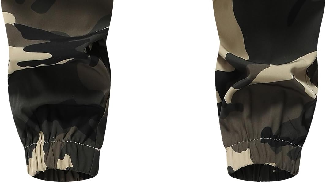 Boys Hiking Joggers Pants Outdoor Youth Quick Dry Lightweight Athletic with Zipper Pockets