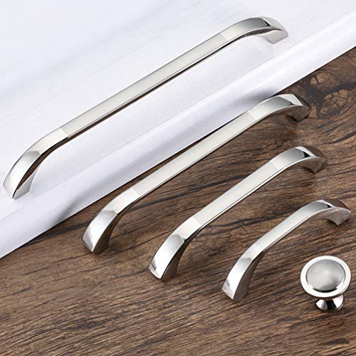 10 Stück Möbelgriffe Schrankgriffe Küchengriffe 160mm Lochabstand Schubladen Griffe Schubladengriffe Griffe für Küchenschränke Kleiderschrank Cover