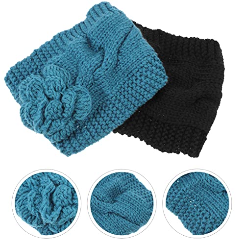 2Pcs-Knit-Headbands-Winter-Ear-Warmers-Flower-Crochet-Elastic-Head-Wraps-Hair-Band-Accessories-for-Women-Girls