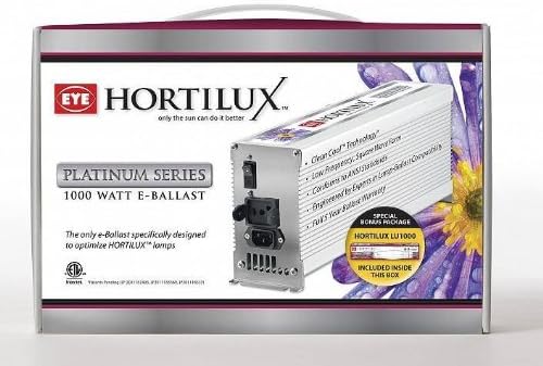 Hortilux Platinum Series Digital Ballast Dual, 1000W Combo