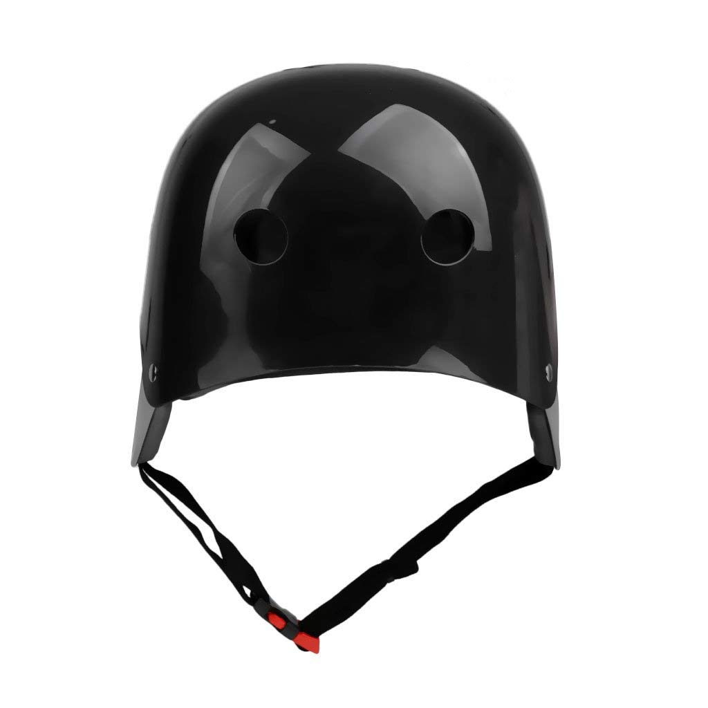 57-62 cm bezpieczny kask wentylowany z komfortową wkładką do narciarstwa wodnego wakeboarding kiteboarding kajakarstwo żeglarstwo sprzęt ochronny CE zatwierdzony czarny