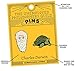 The Unemployed Philosophers Guild Darwin and Tortoise Enamel Pin Set - Strong Rubber Backing Clasps