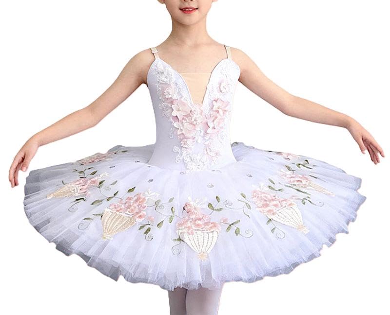 Robe tutu sage danse fille femme fée reine fleurs DANC280