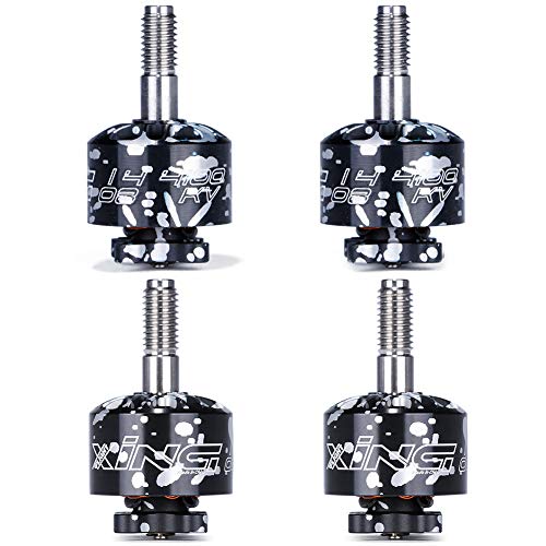 iFlight 4pcs XING 1408 4100KV 2-4S Brushless Motor for 130-180mm FPV Racing Drone
