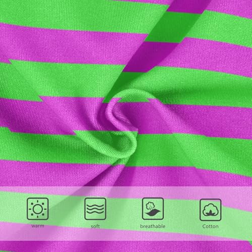 Green Pink Stripe Toddler Girls's Underwear 2T3