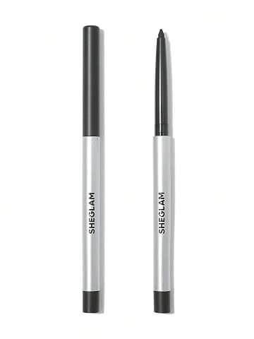 SheGlam On-Line Creamy, Waterproof Gel Eyeliner Pen, Matt, Nourishing with Plant Extracts & Sodium Hyaluronate, Black