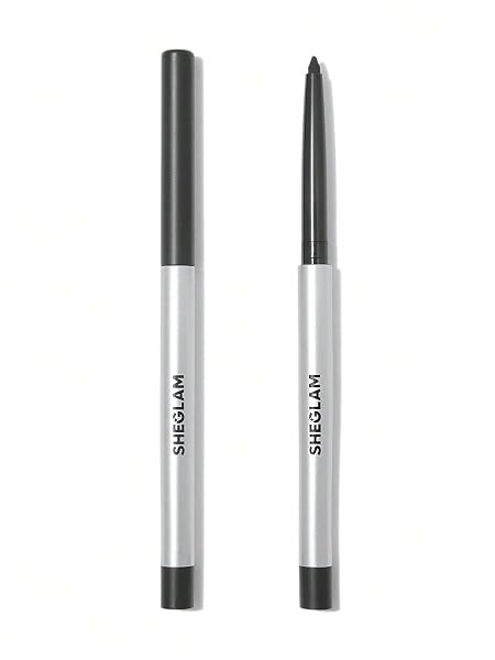 SheGlam On-Line Creamy, Waterproof Gel Eyeliner Pen, Matt, Nourishing with Plant Extracts & Sodium Hyaluronate, Black
