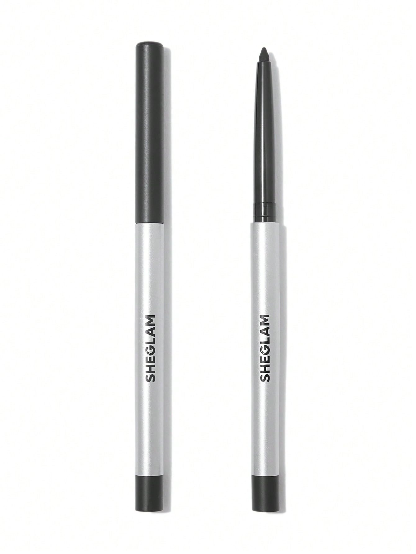 SHEGLAM On-Line Creamy Eyeliner Waterproof Matte Gel Eyeliner Pencil Smudge-Proof Long Lasting Nourishing Eyeliner With Botanicals Sodium Hyaluronate-Black