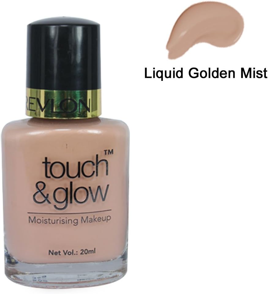 Touch And Glow Foundation, Gold Mist, 20ml