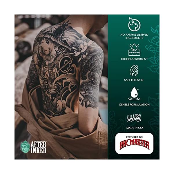After Inked Tattoo Moisturizer & Aftercare Lotion, Vegan Tattoo