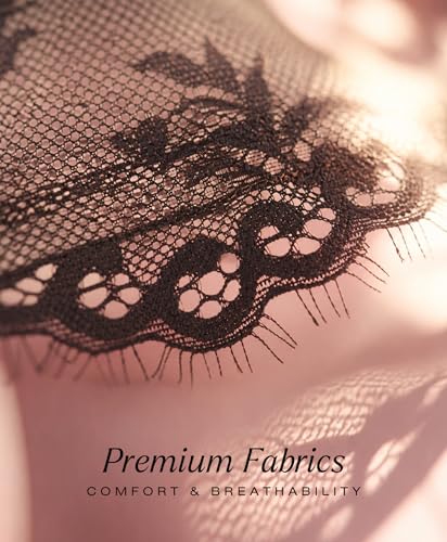 Image of Popilush Corset Tops for Women - Shapewear Lace Top Detachable Strap Bustier with Buckle Summer