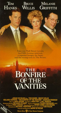 Bonfire of the Vanities VHS