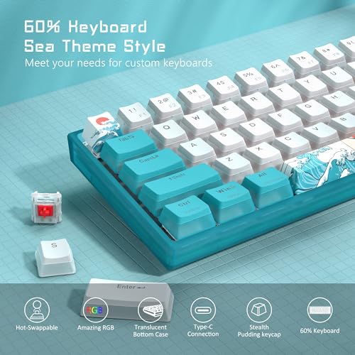 Womier TC-BQCHENG-HONG 60% Percent Keyboard thumb #1