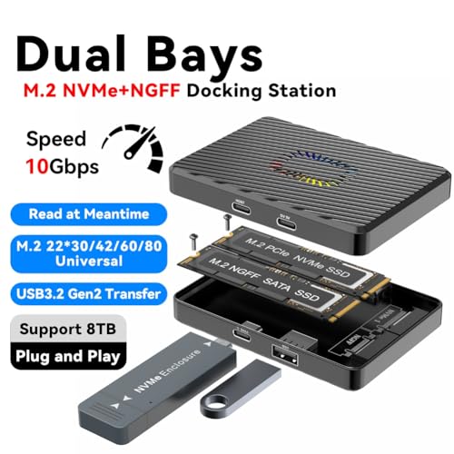 Boîtier M.2 NVMe et NGFF USB 3.2 idéal pour libérer de l'espace sur votre PC