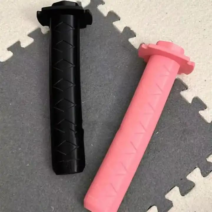 AGAS 3D Fidget Samurai Sword Toy Sensory 3D Printed Gravity Retractable Samurai Sword Model Katana Swords Plastic Toys (Pink Katana Sword) 3