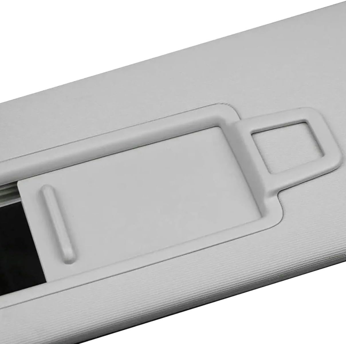 Front Sun Visor with Makeup Mirror Compatible for VW Volkswagen Golf MK7 2013-2017,Passat B8 Sports Van 2016-2021,T-Cross T-ROC CC 2018-2020,Jetta MK7 2019-2021,Gray (Left Driver Side)