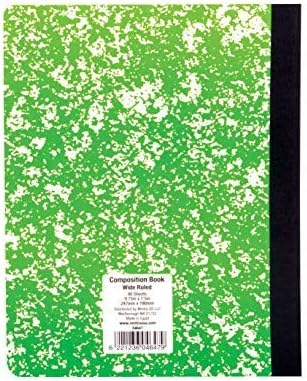 Miniatura 4 de Mintra Office - Cuadernos de composición para escuela, hogar, negocios, oficina Paquete de 4