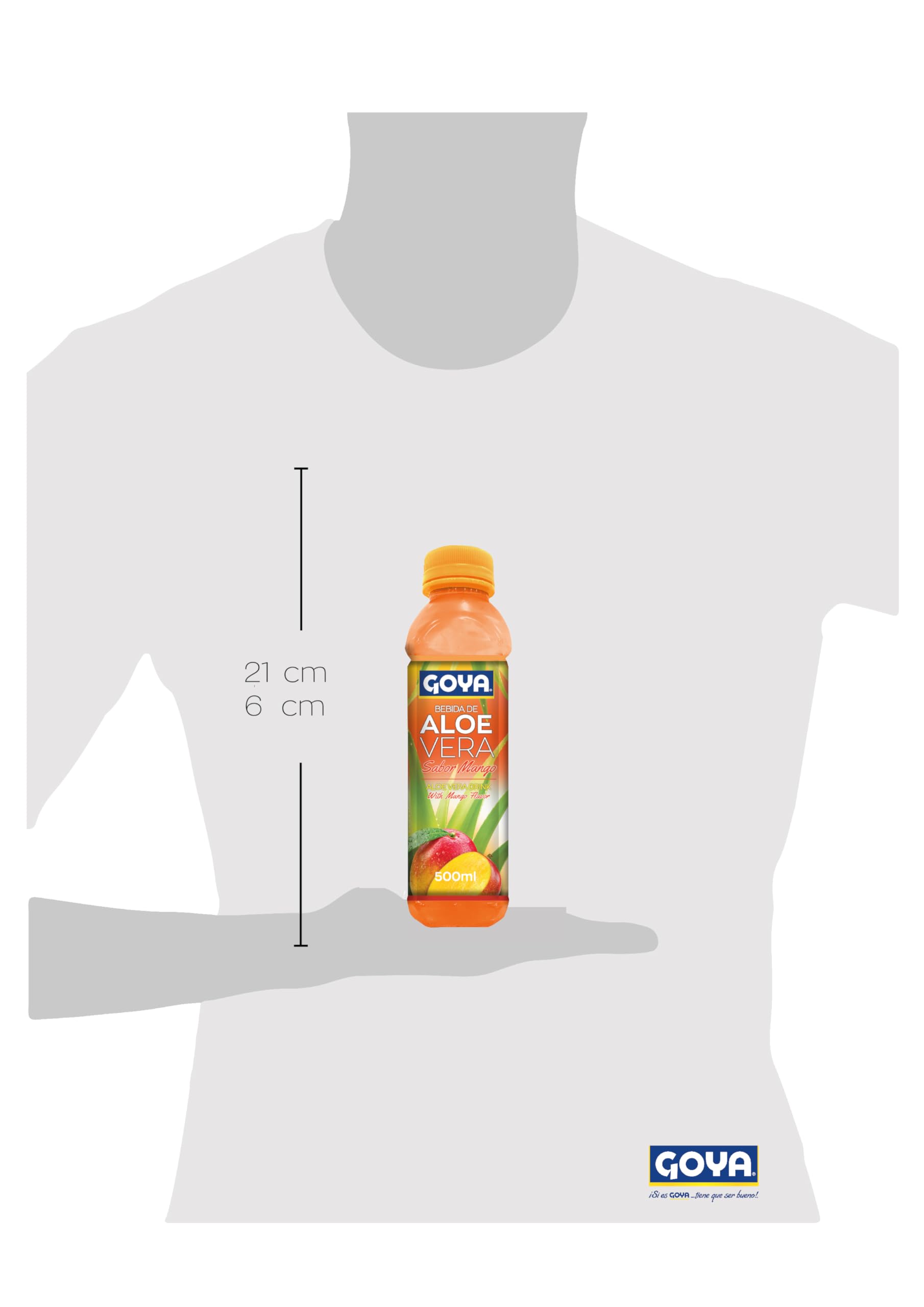 Goya Bebida Aloe Vera Mango 500 ml 30% Aloe Vera Puro