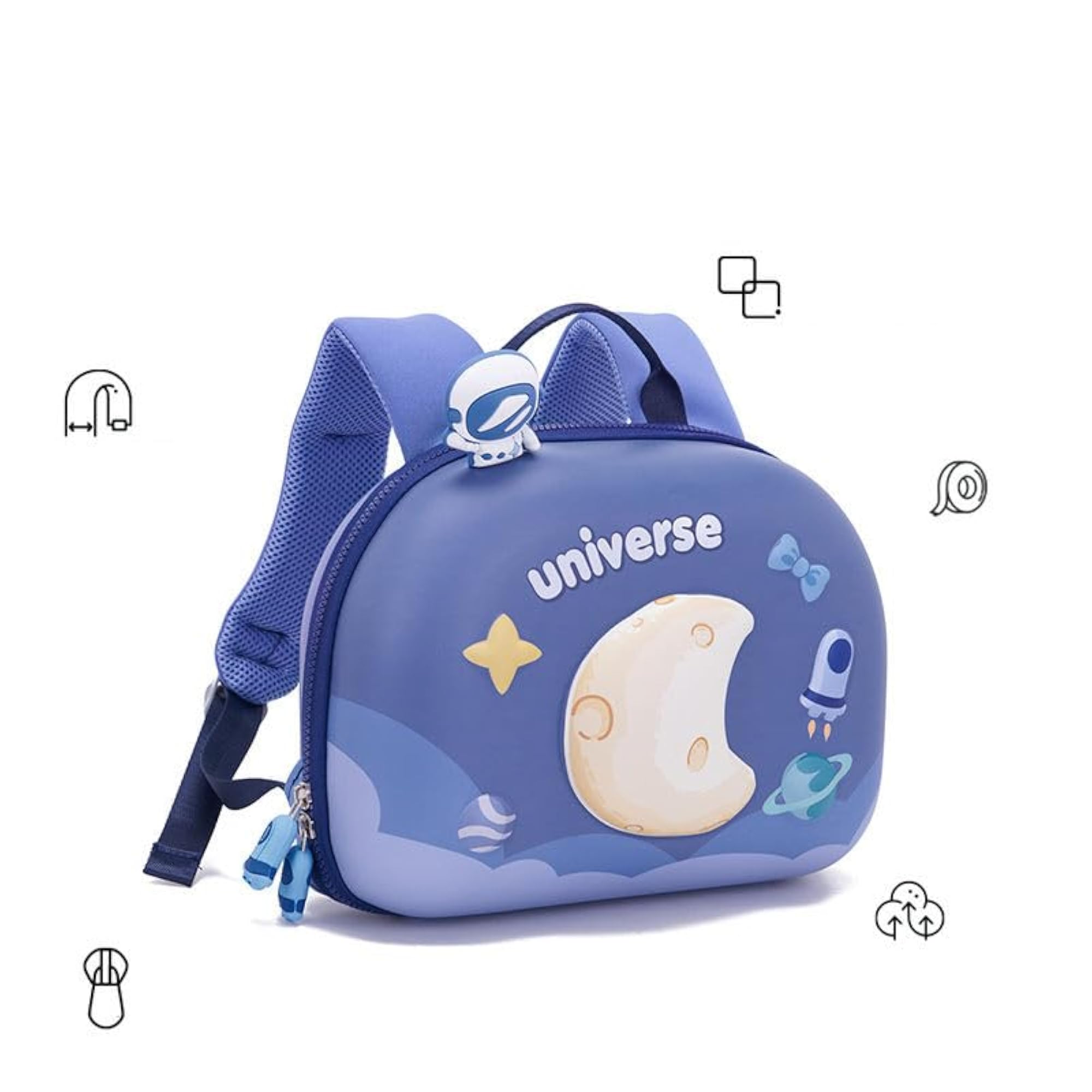 Kids Lightweight Toddler School Bag, Cute 3D Design