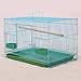 Nazada Small Bird Cage,for Small Birds and Canaries,Portable Bird Carrier,Equipped Feeders,Portable Birds Carrier,for Parakeets