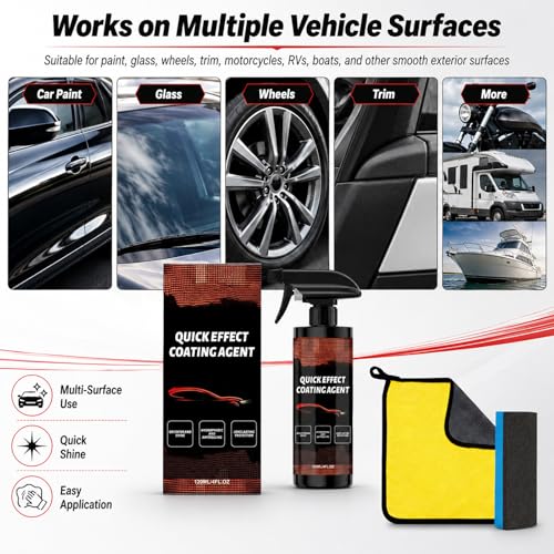 Spray para Coche 3 en 1 Efecto Rápido 120ML 3 Pcs miniatura 6