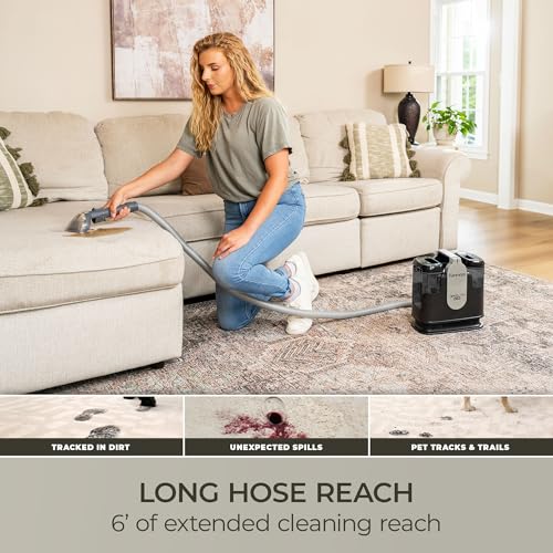 Image of Kenmore SpotLite Go Pet Portable Carpet & Upholstery Spot Cleaner Machine | 16KPa Power Suction Lightweight Deep Cleaning for Pet Messes, Couch, Area Rugs and Car Seats