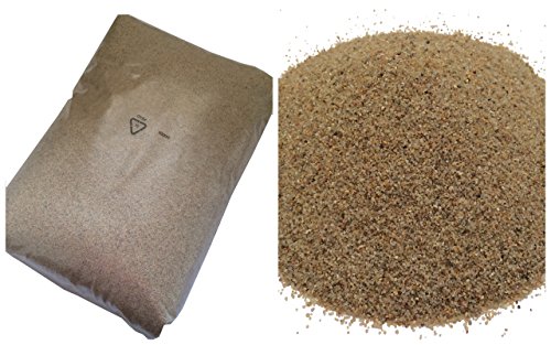 Trustleaf Swimming pool Silica Sand filter media 16/30, GREY Silica No 2 Size 20, 25kg bags