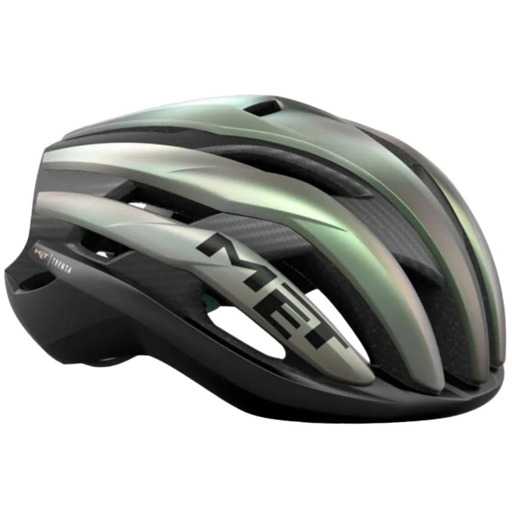 MET Casco Met Trenta 3K Carbon MIPS Verde Difum.Mate S, Green