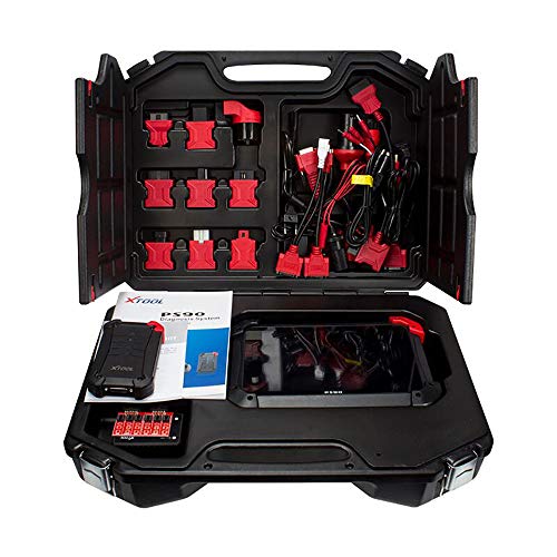 XTOOL PS90 Tablet PC OBDII Code Reader Full System Diagnostic Tool for Oil Reset/EPB/BMS/SAS/DPF/TPMS Relearn and Key Immobilizer