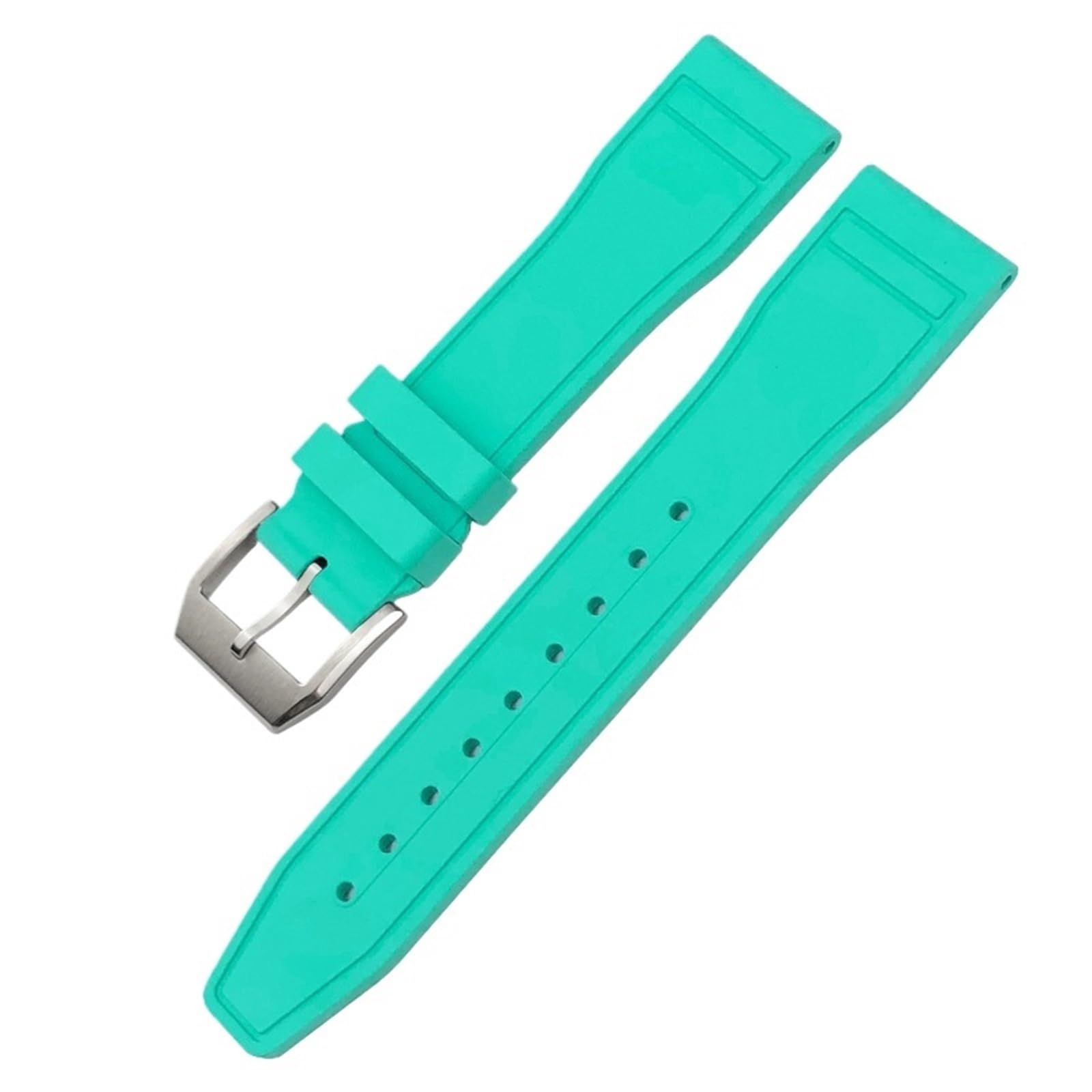 Bracelet de montre en caoutchouc fluoré souple pour remplacer vos cuirs usés