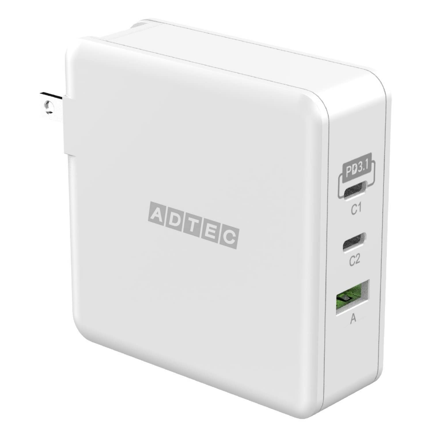 【値下げ】アドテック 140W PD3.1充電器 3ポート(USB-Cｘ2+USB-A) Amazon.co.jp: アドテック 140W PD3.1充電器 3ポート(USB-Cx2+USB-A
