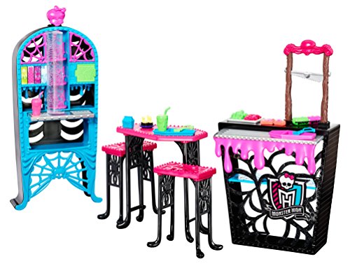 Preisvergleich Produktbild Mattel Monster High BJR20 Treffpunkt Monsterschüler-Café BJR20