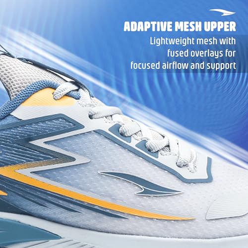 Image of ASIAN Quantum-28 Men's Sports Shoes | Knit Mesh Upper, High Traction Outsole with Lateral TPU Support & Memory Foam Shoes | Stylish Training Shoes